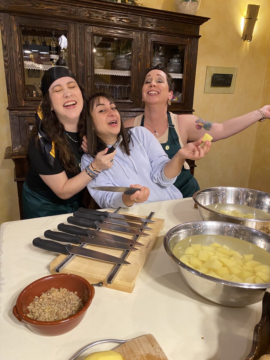 Cooking can become dangerously fun